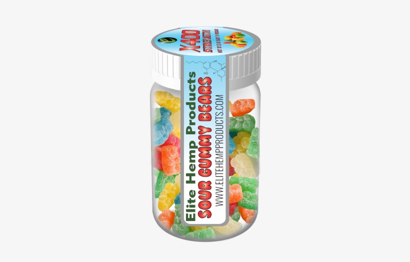 Elite Cbd Gummies Cbd Infused Gummy Bear - Gummy Bear, transparent png download