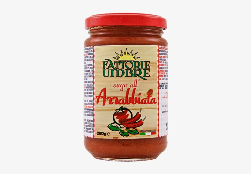 Arrabbiata Tomato Sauce - Melanzane (eggplant) Tomato Sauce By Fattorie Umbre, transparent png download
