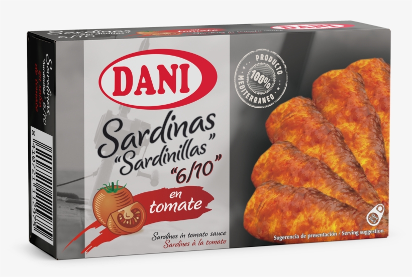 Small Sardines In Tomato Sauce 90g - Dani, transparent png download