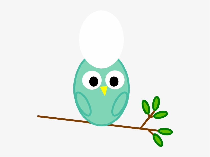 How To Set Use Mint Owl Clipart - Teal Owl Clip Art, transparent png download