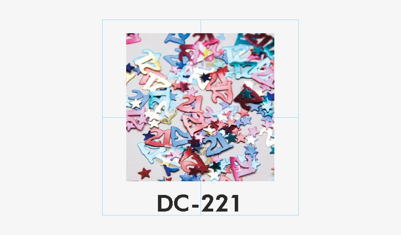 Gefunden In Konfetti - Age 21 Multi-coloured Confetti, transparent png download