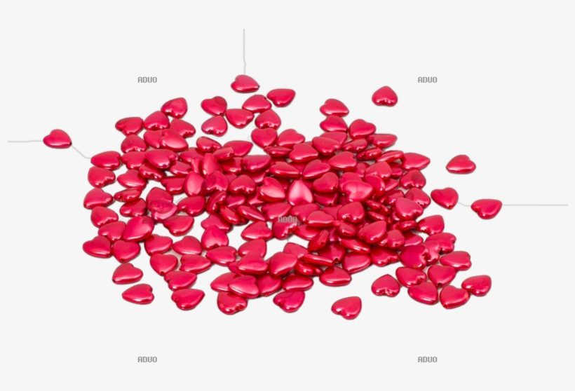 Konfetti Hjärtan - Cross-stitch, transparent png download