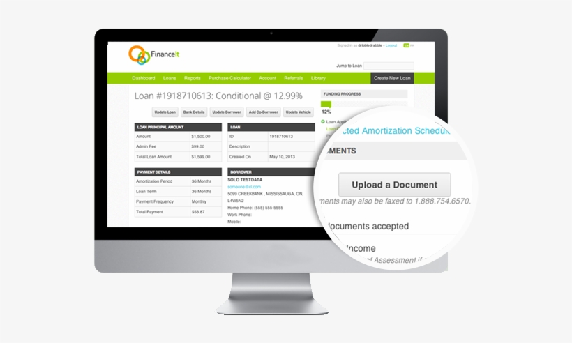 Simply Hit The Button, Upload The Correct Document - Upload Documents For Loan, transparent png download