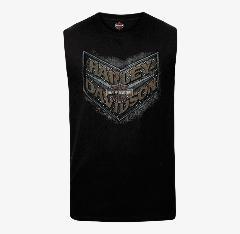 Men's Harley Sleeveless - T-shirt, transparent png download