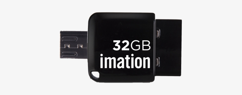 /data/products/article Large/861 20170103150521 - Imation 2-in-1 Mini 32 Gb Flash Drive - Usb 2.0, transparent png download