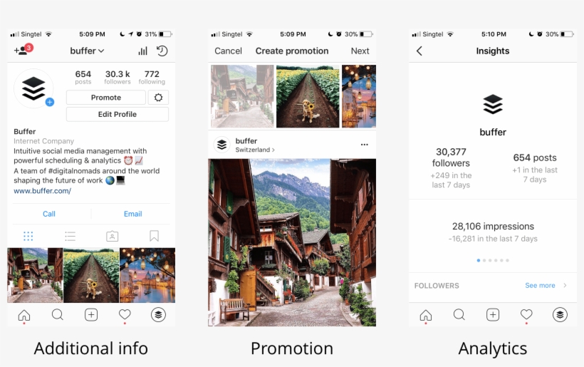 Instagram Business Profile - Instagram Business Profile Film, transparent png download