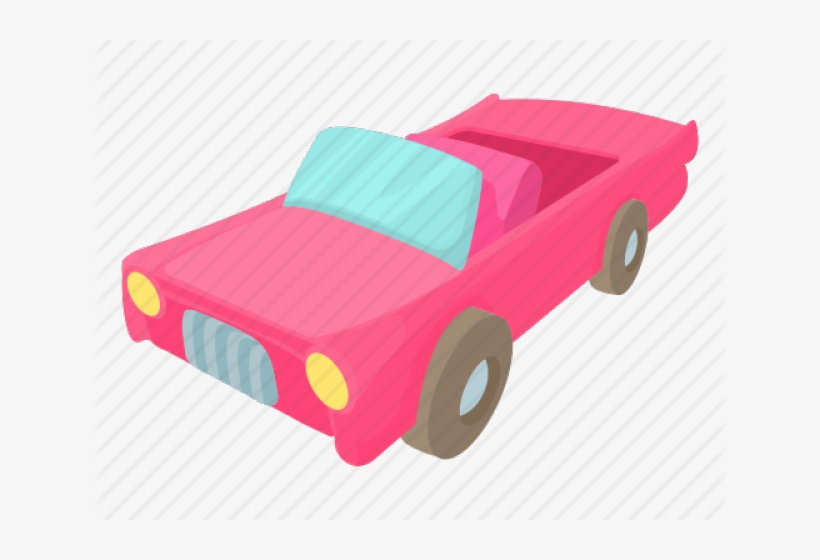 Car Icons Pink - Illustration, transparent png download
