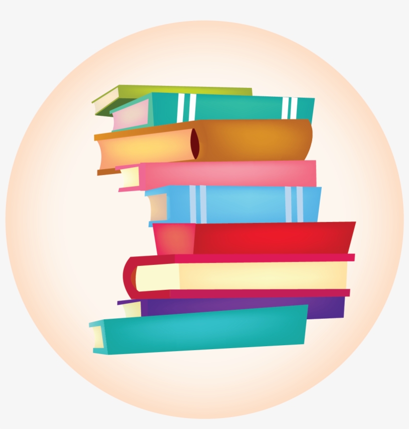 Pile Of Books Clip Art, transparent png download