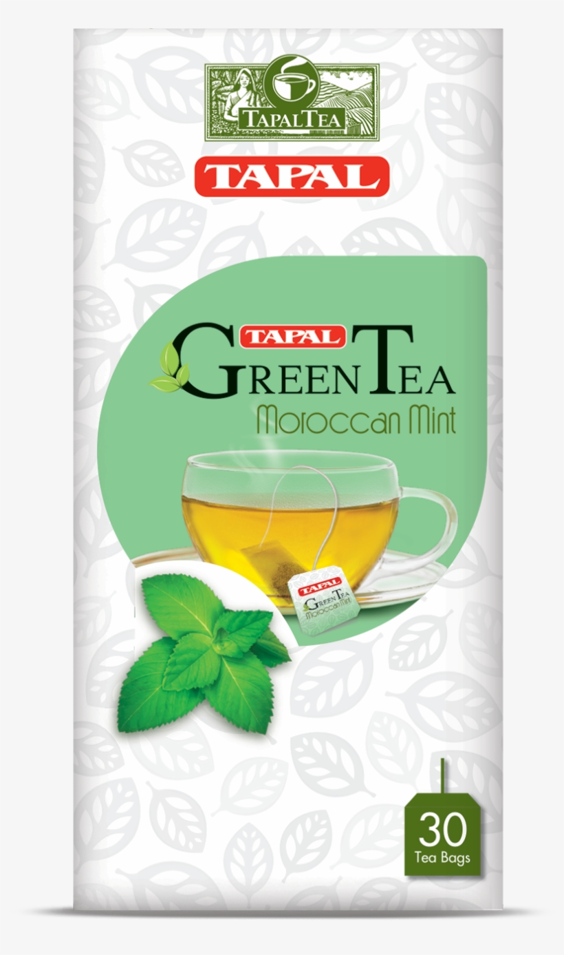 Mint Green Tea Bag - Tapal Tea, transparent png download