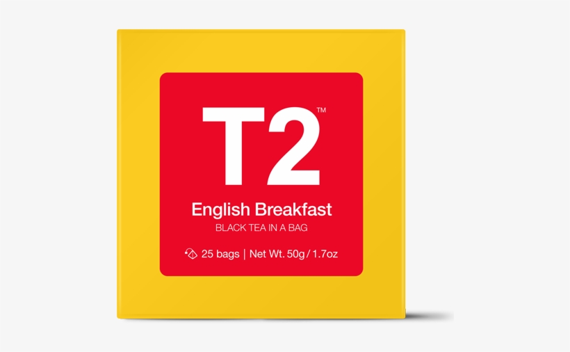 English Breakfast Teabag Gift Cube - T2 Lemongrass And Ginger, transparent png download
