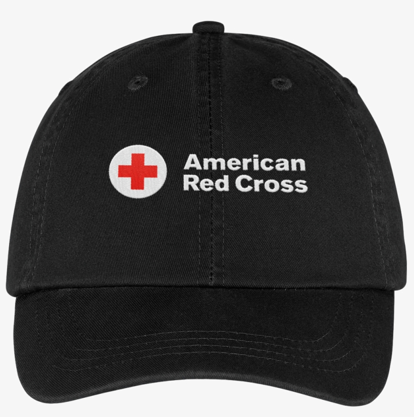 Washed Twill Hat - Red Cross, transparent png download