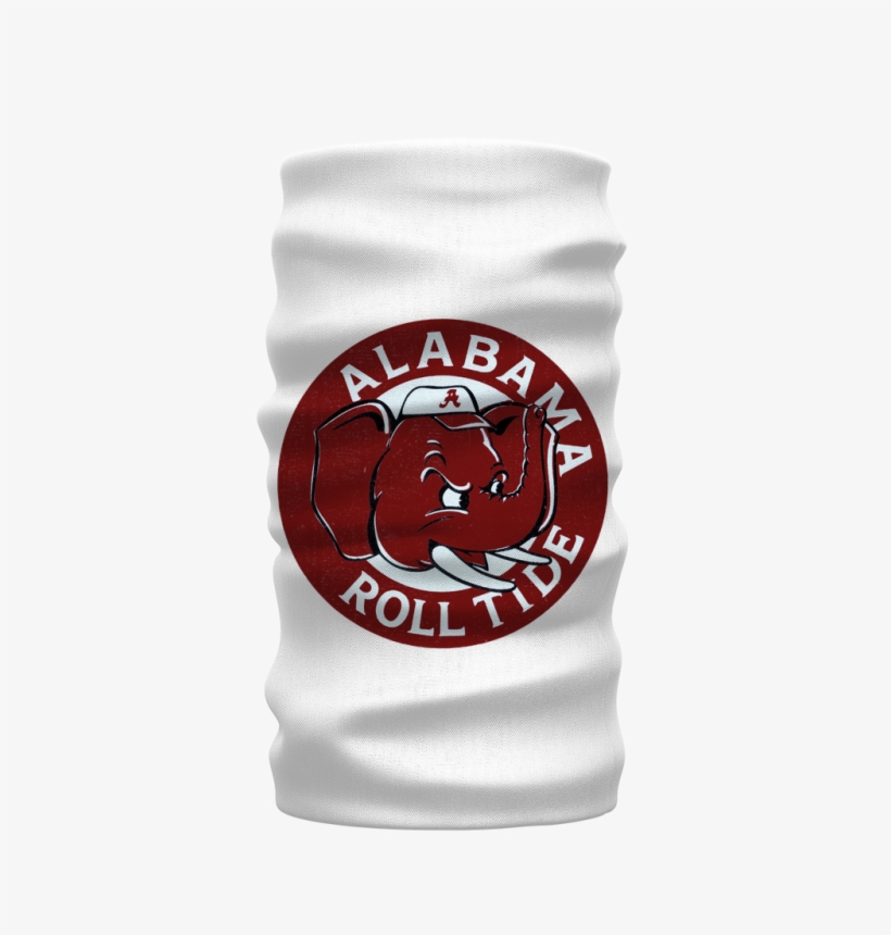 1960's Alabama Crimson Tide Art ﻿sublimation Neck Warmer - Bison, transparent png download