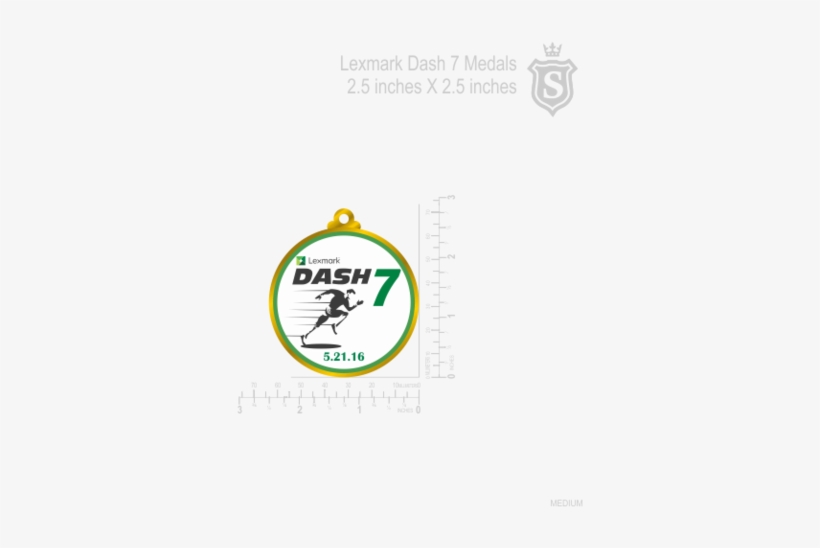 Lexmark Dash 7 Medals - 17seven, transparent png download