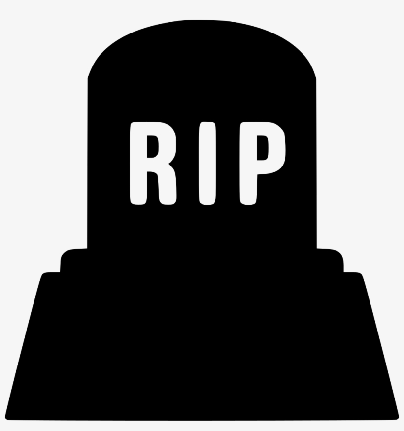 Halloween Grave Cemetery Rip Comments - Gravestone Icon, transparent png download