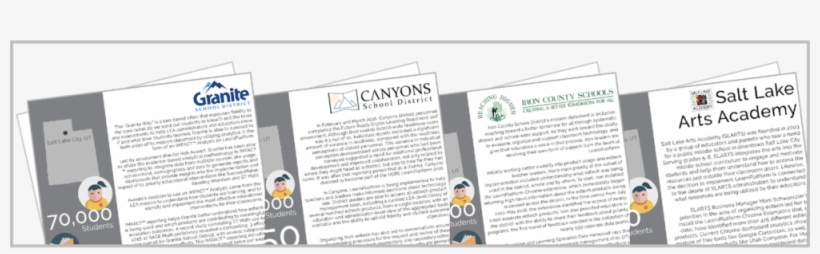 Four Utah Leas Leading The Way In Edtech Measurement - Lea(r)n, Inc., transparent png download