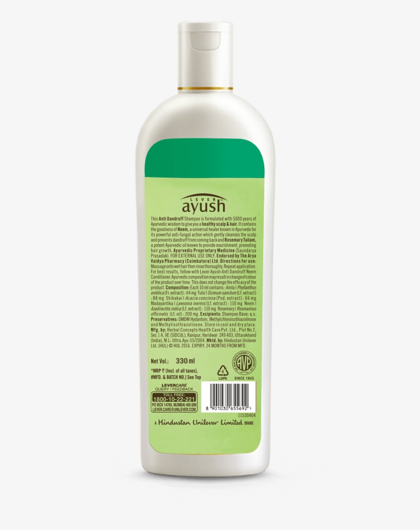 Anti Dandruff Neem Shampoo - Shampoo, transparent png download