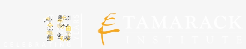 Tamarack 15 Year Logo White - Portable Network Graphics, transparent png download