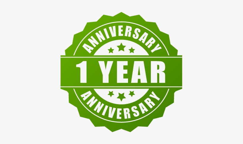 1 Year Anniversary - Face Organic Vitamin C Cream With B3, E & Hyaluronic, transparent png download
