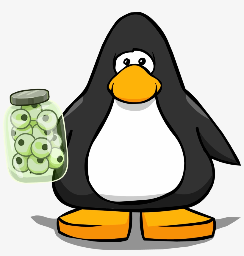 Eye Of Newt Gumballs From A Player Card - Club Penguin Blue Horn, transparent png download