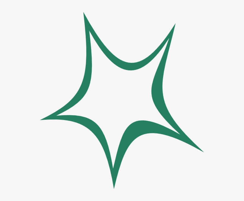 How To Set Use Teal Star Svg Vector - Star Stylized, transparent png download