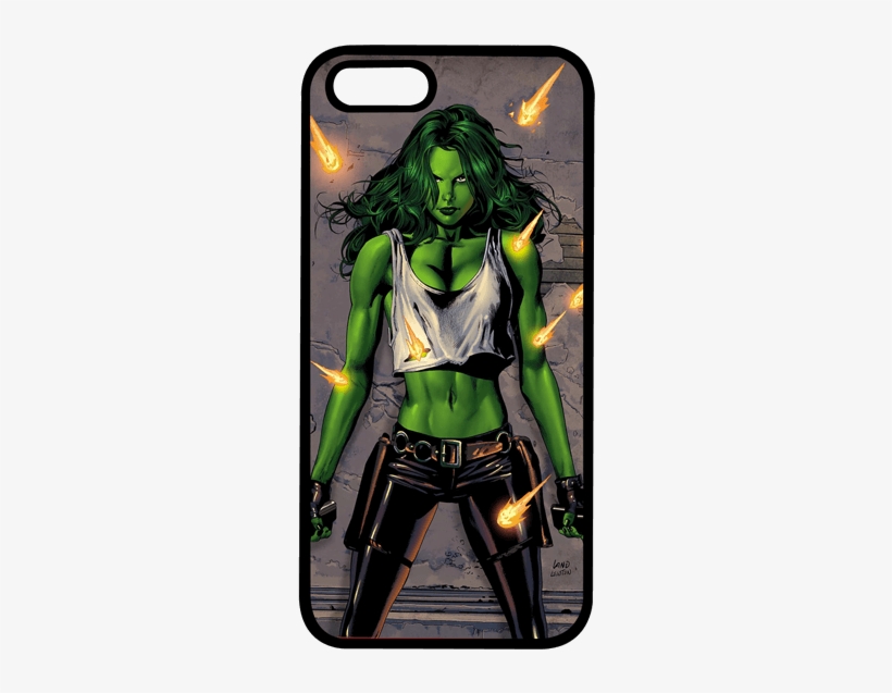 Capinha Celular She Hulk - Girl Version Of The Hulk, transparent png download
