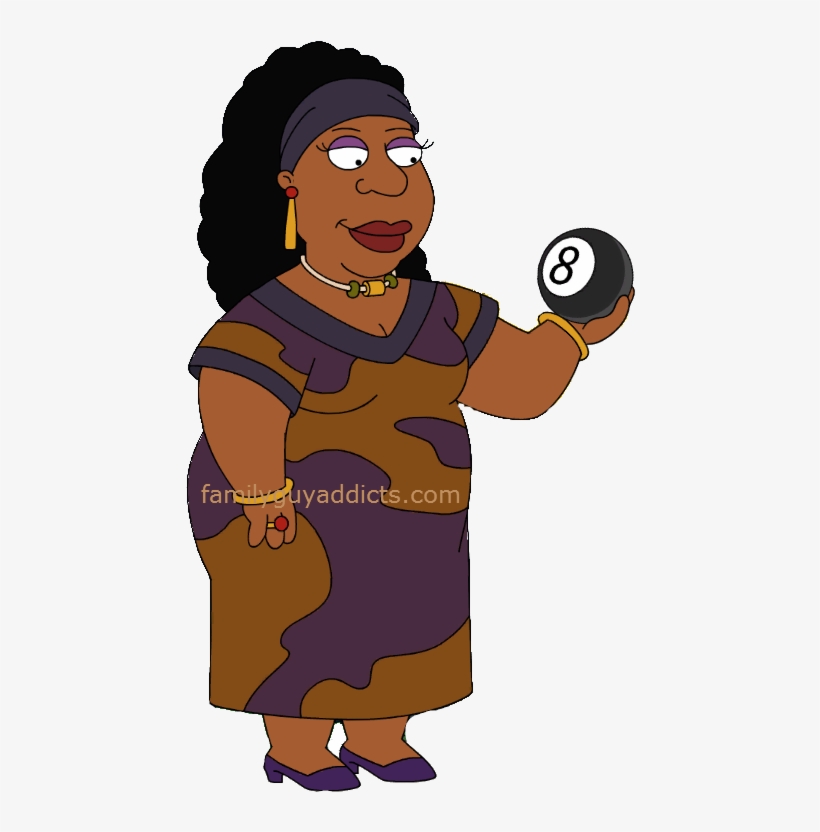 Madame Claude Is The Jamacian Cousin Of Cleveland Brown - Family Guy Brown Characters, transparent png download