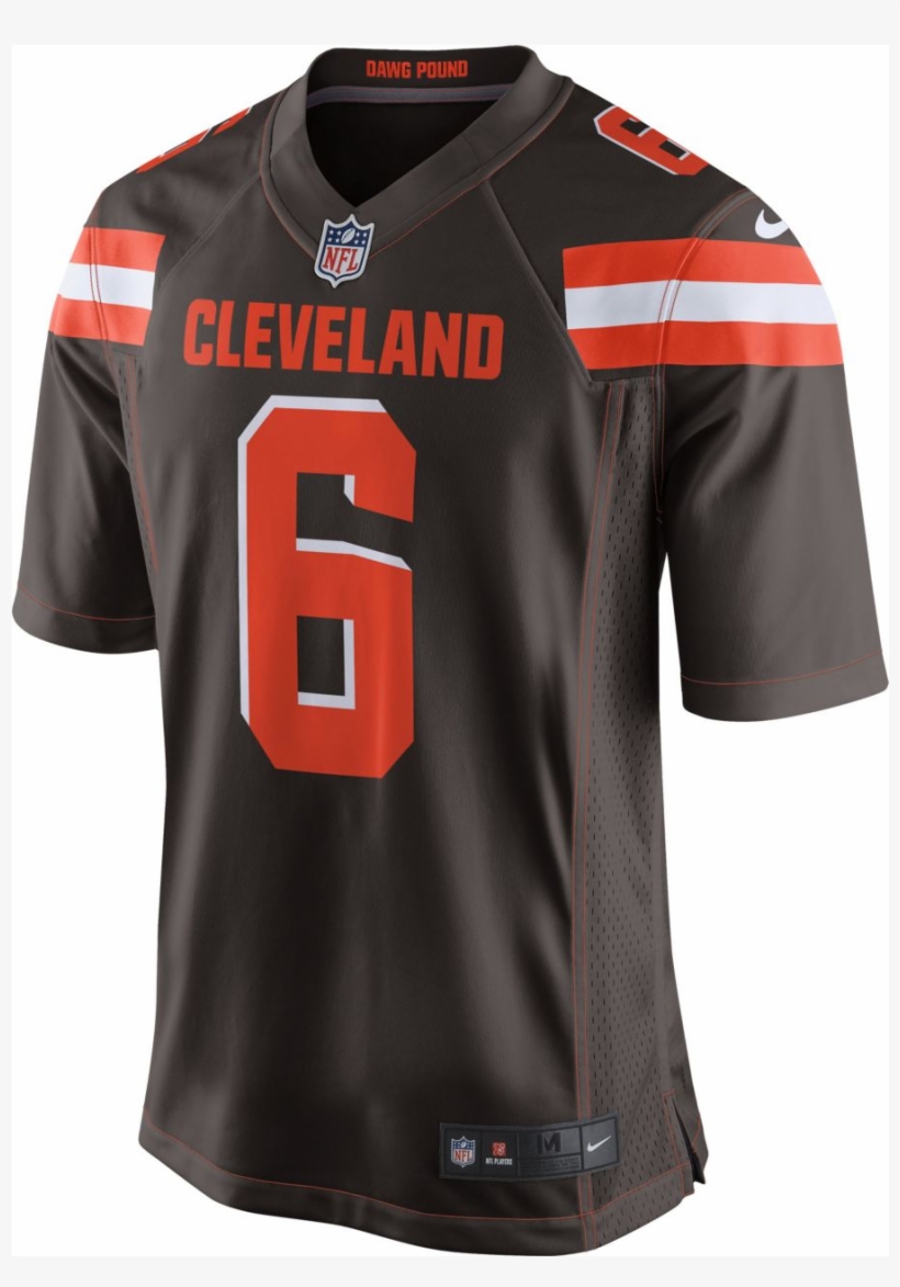 Cleveland Browns Baker Mayfield Brown Game Jersey - Cleveland Browns Jersey, transparent png download