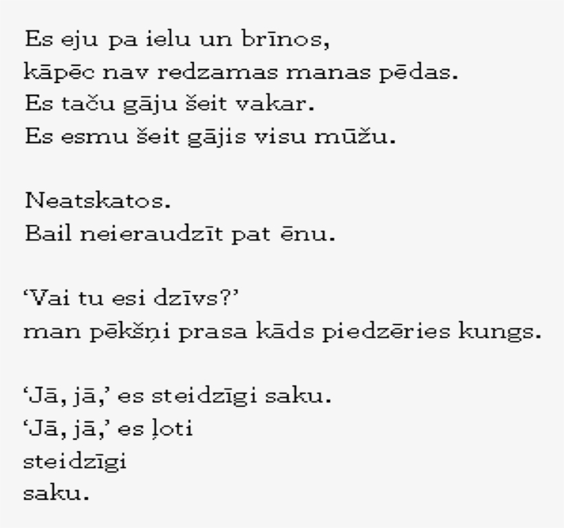 Latvian Poem - Latvian Poetry, transparent png download
