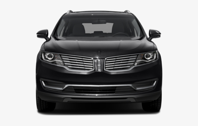 New 2018 Lincoln Mkx Reserve - Black Jeep Cherokee Front View, transparent png download