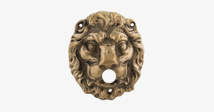 4 1/4″ Lion's Head 2 1/4″ Projection - Bronze, transparent png download