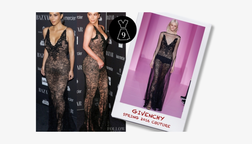 Kim Kardashian In Givenchy Spring 2016 Couture - Gown, transparent png download