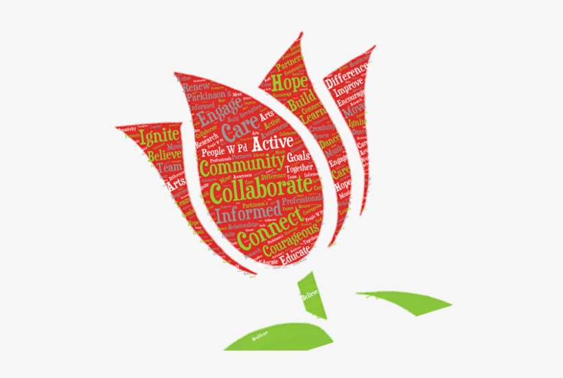 The Parkinson Disease Southern Symposium - Parkinson's Flower, transparent png download