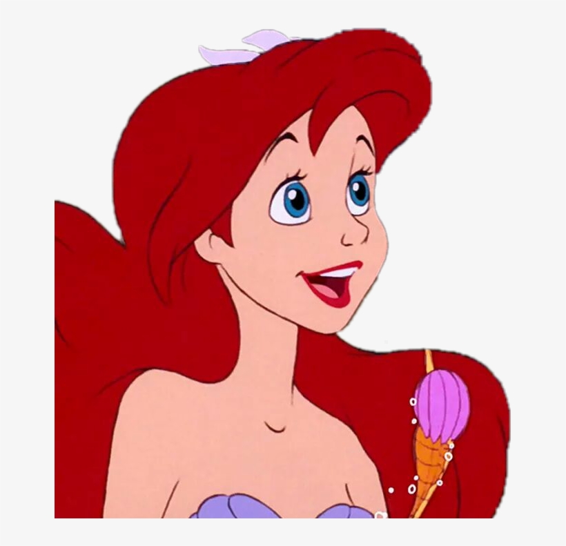 Ariel Littlemermaid Lasirenita Pelirroja Mermeid Sirena - Ariel Video, transparent png download