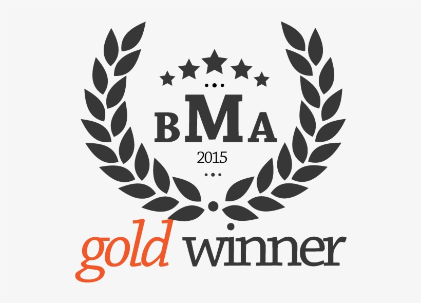 Badge Gold Award Winner 2015 - Best New Mobile App Award, transparent png download