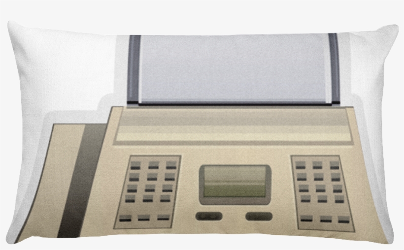 Emoji Bed Pillow - Fax, transparent png download