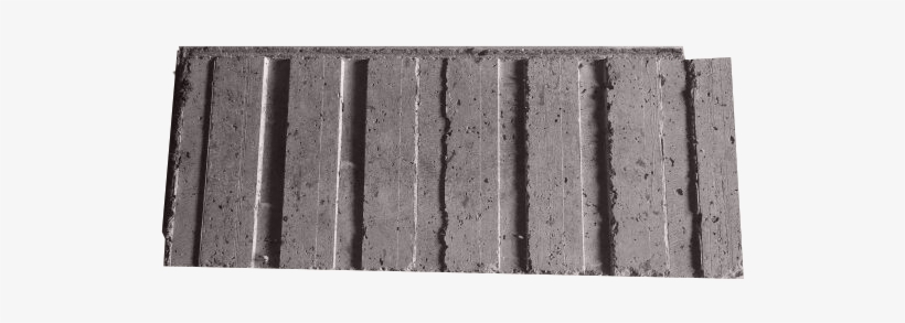 Patented Grooves On Back Of Brick Wick Water Away From - Bricks With Grooves, transparent png download