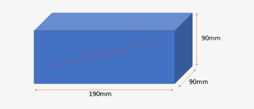 Single Brick Without Mortar Standard Size Of Brick - Brick, transparent png download
