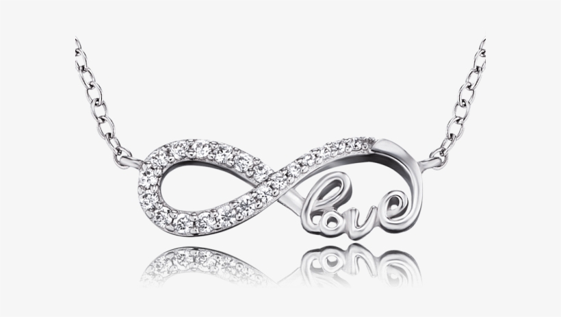 Engelsrufer Necklace Infinity Love Zirconia - Kette Infinity Silber, transparent png download