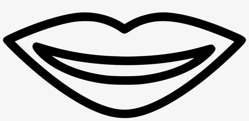 Woman Lips Smile Teeth Comments, transparent png download