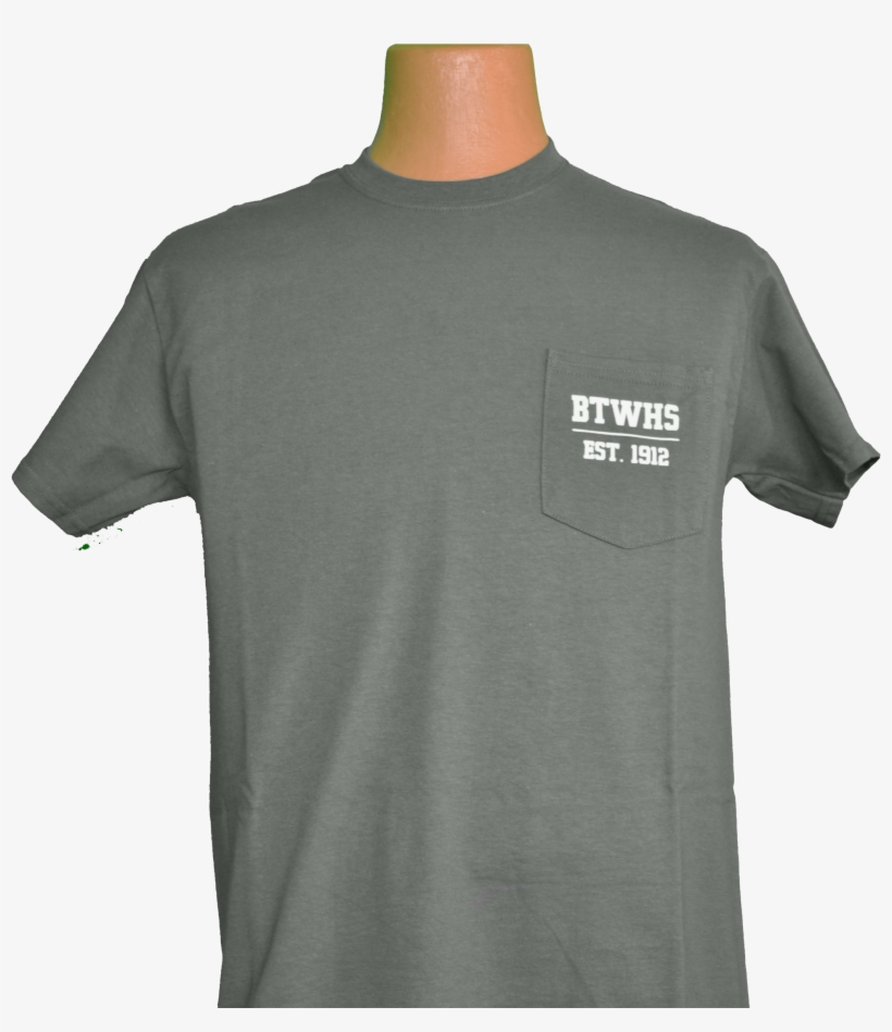 Grey T-shirt - Active Shirt, transparent png download