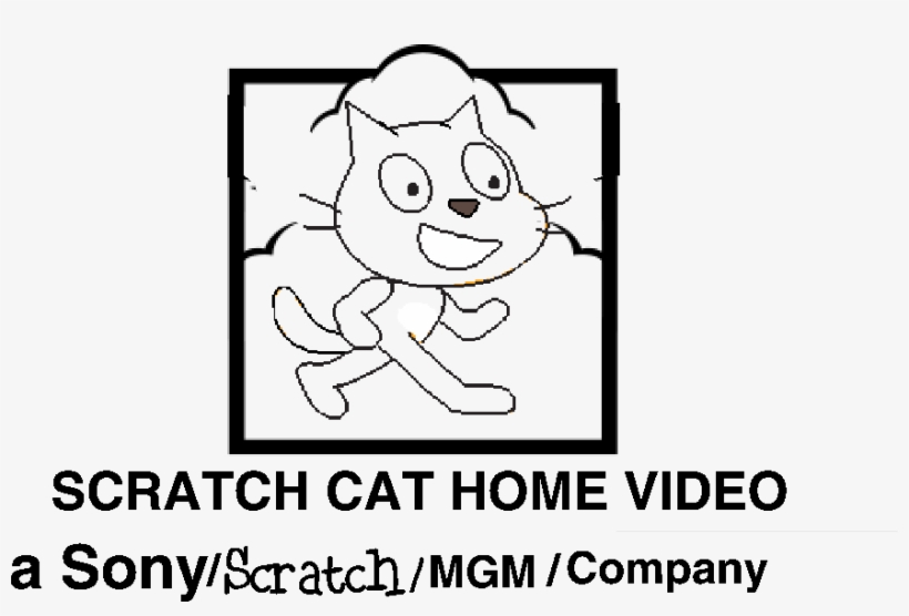 Scratch Cat Home Video Logo - Film, transparent png download