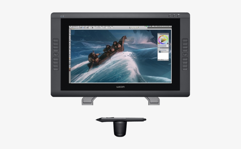 Wacom Cintiq 22hd Pen Display Dtk2200 Open Box - Cintiq 22hd, transparent png download