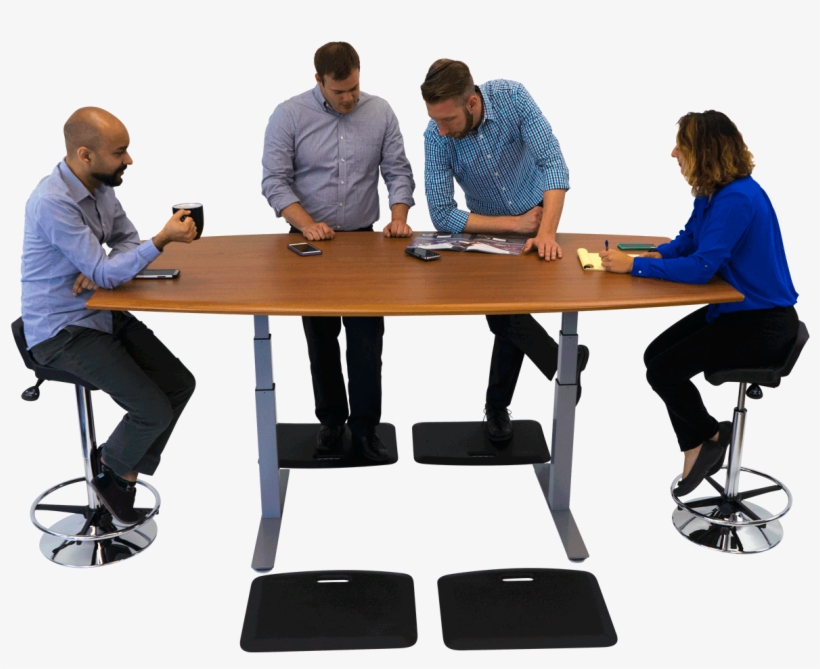 The Tables Are Identical Except That The Multi-purpose - Desk, transparent png download