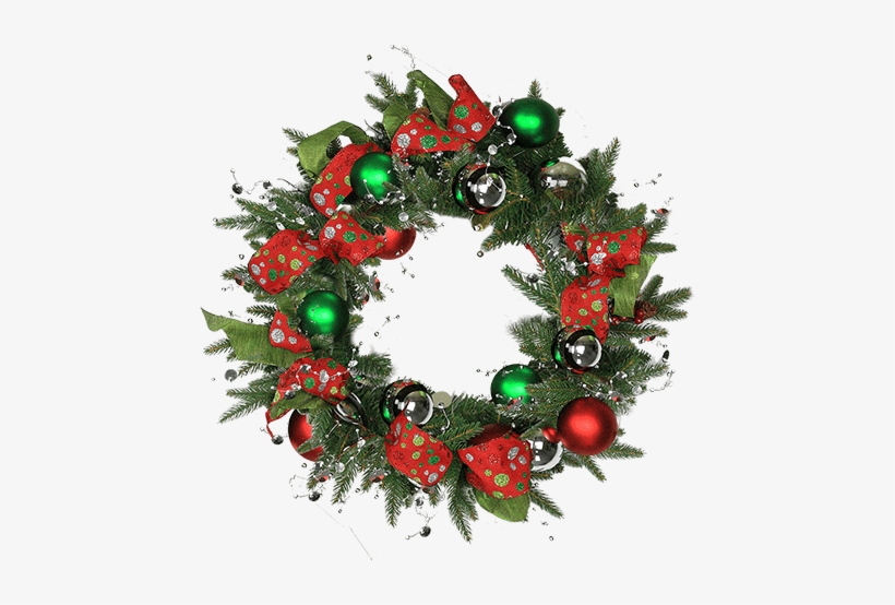The Magic Of Christmas Collection Wreath 24 Inches - Wreath, transparent png download