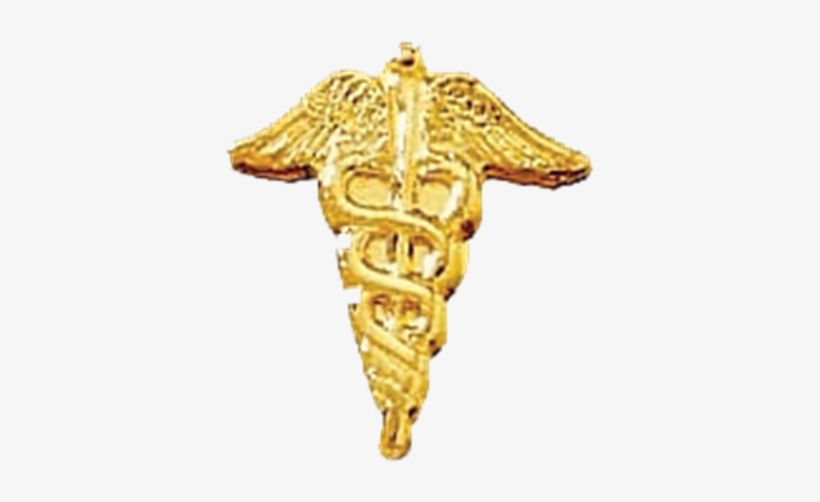 Medical Caduceus - J1 Style Name Tag Single Line With Attached Seal, transparent png download
