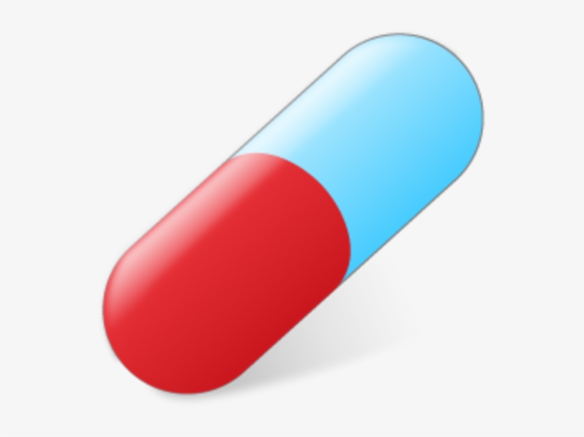 Pill Bottle Clip Art Clipart - Cartoon Pill, transparent png download