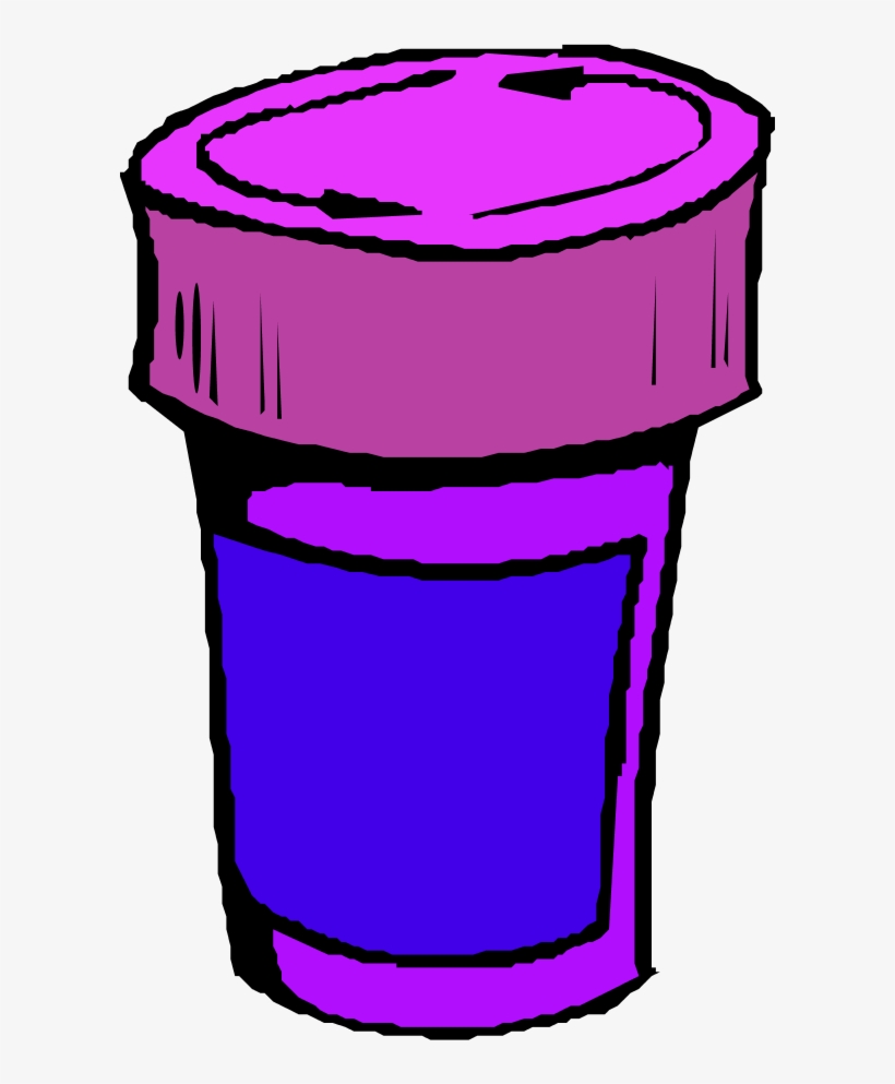 Pill Bottle Clip Art N46 - Pill Bottle Clip Art, transparent png download