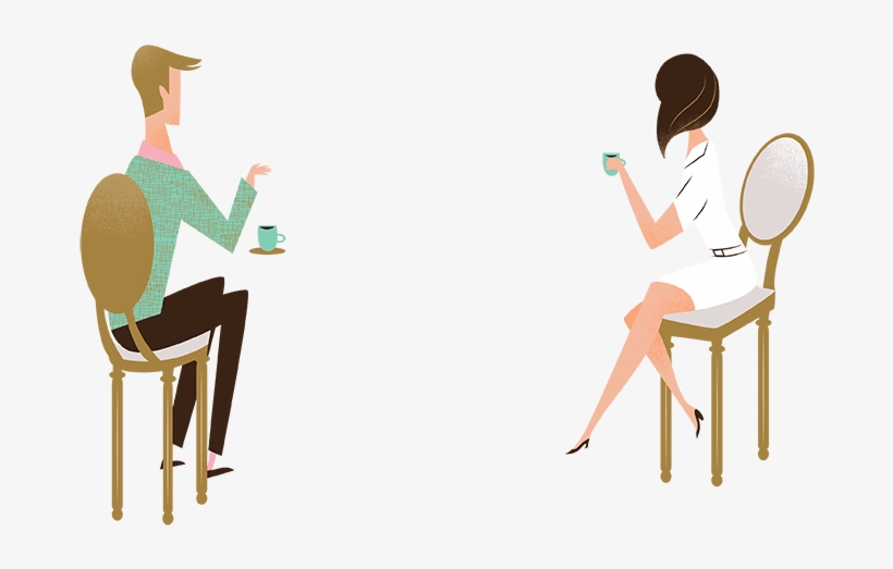 Illustration Of The Parents Fading In At The Gluten - Chair, transparent png download