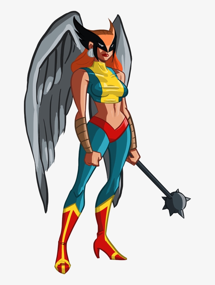 Hawkgirl Transparent Background - Superhero Hawkgirl, transparent png download