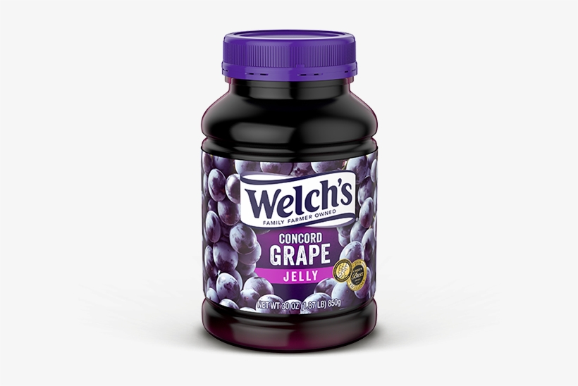 Traditional Jams, Jellies & Spreads - Welch's Grape Jelly, transparent png download